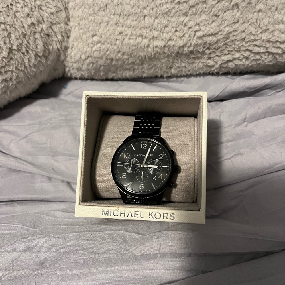 Michael Kors Mens Black Watch